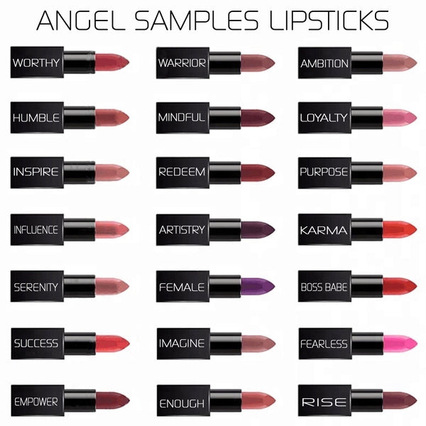 SATIN LIPSTICKS – Angel Samples Cosmetics